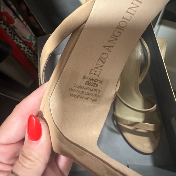 enzo angiolini nude sandals - Picture 5 of 5